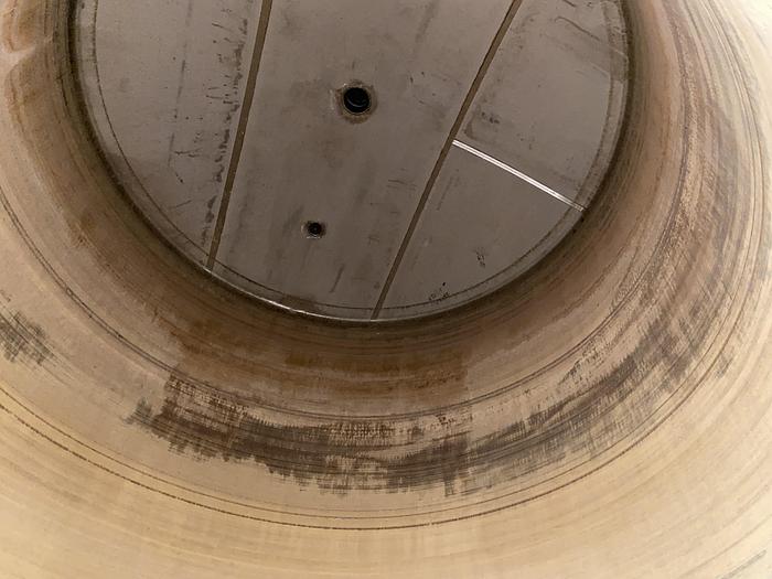Used Used Gaston County approximately 8000 gallon 304 stainless steel vertical tank