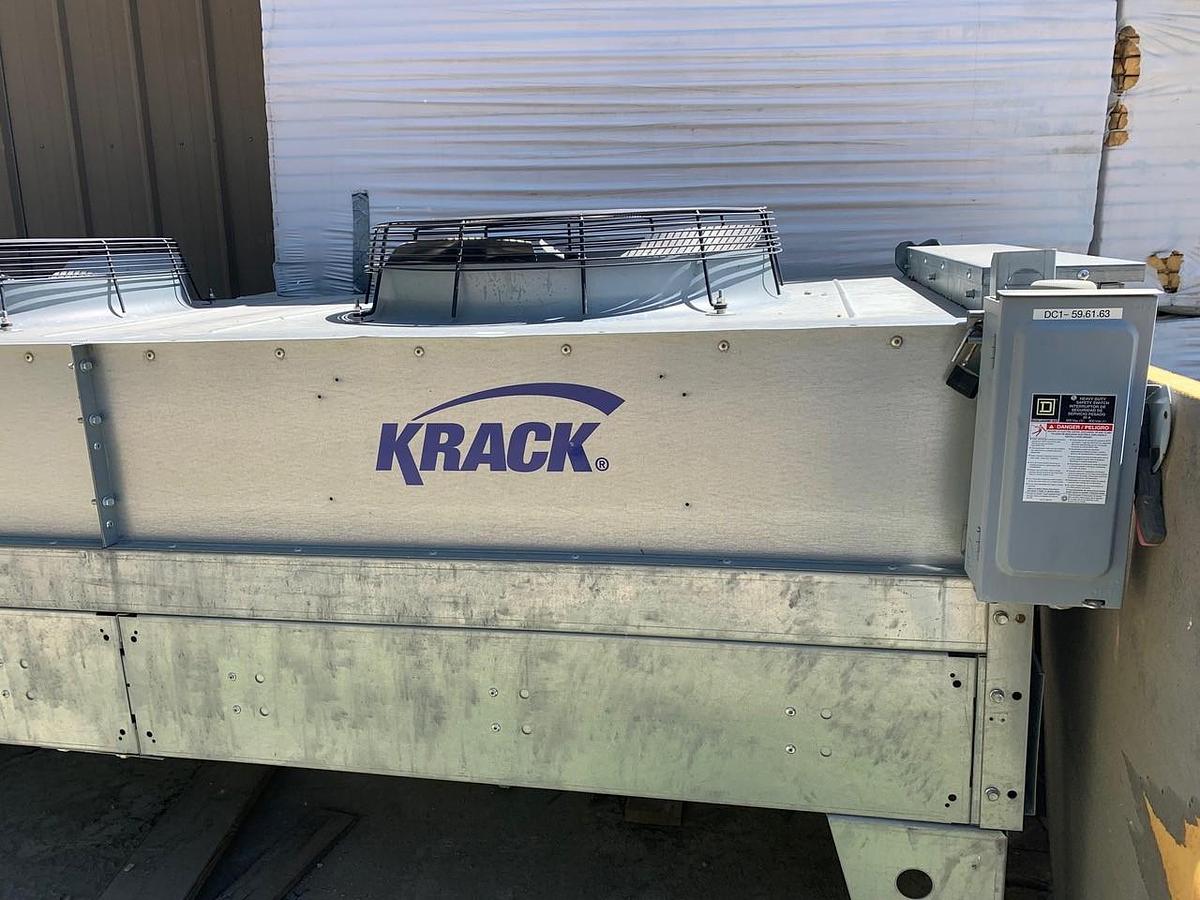 Used Used Krack Model FEVF-14408MA Air-Cooled Fluid Cooler