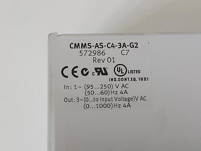 Servo Motor Controller, CMMS-AS-C4-3A-G2, 572986, Festo neu