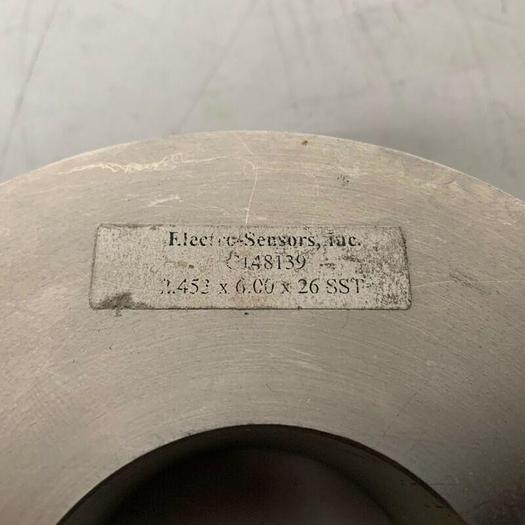Used Electro-Sensors C148139 Magnetic Split Collar Pulser Wrap 2.453 x 6.00 x 26 SST
