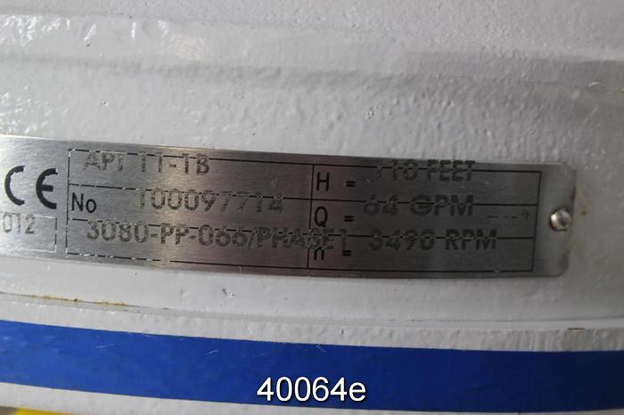 Unused Sulzer APT11-1B Pump, Unused #40064