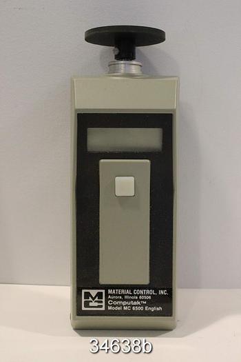 Used Jones Computak MC 6500 Digital Tachometer #34638