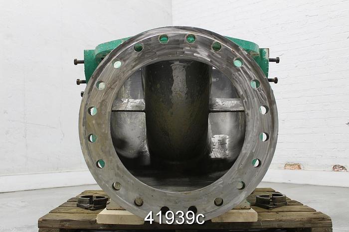 Used Sulzer ZPP32-400 Split Case Pump, SS Casing, 7-Vane 18.25" Impeller #41939