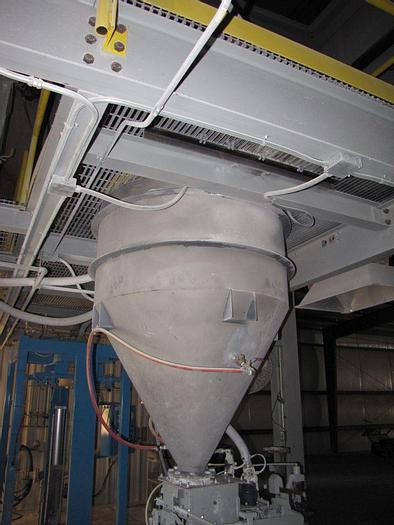 Used Bin, 50 CF, S/st, 4'6" X 7', Cone Bottom, #C740347