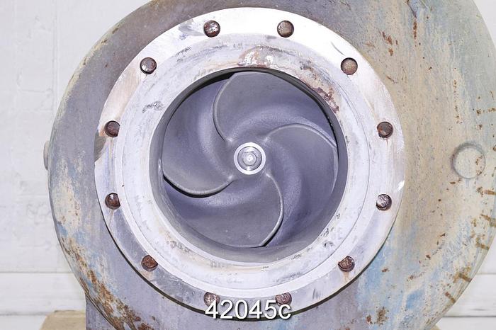 Used Goulds 3175 10x12x18 Pump, Stainless Steel Casing #42045