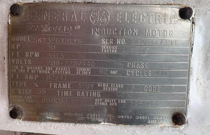 Used Mill, Disintegrator, Rietz, Mdl RP-12-K122, S/st, 30 HP #S743331