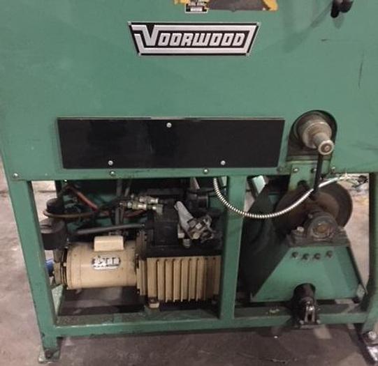 Used 60" VOORWOOD DUPLEX SLITTER REWINDER MODEL S60-18/187