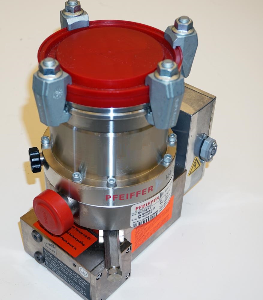 Used Pfeiffer  TPH 261 PC turbo pump with TC-600 controller (NEW)