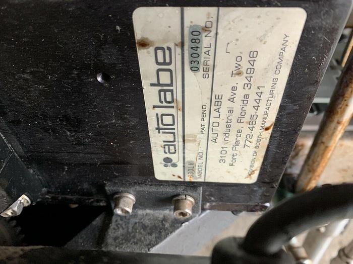 Used AUTOLABE Auto Labe bottle labeler wrap , conveyor , labeler