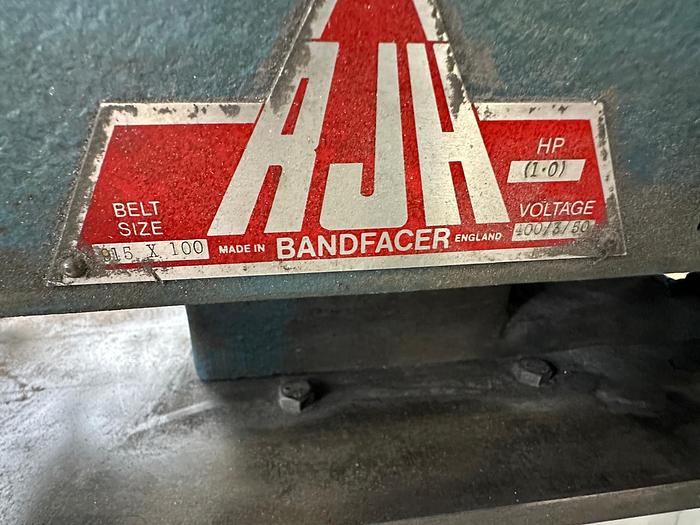 Used AJH Bandfacer Belt Sander