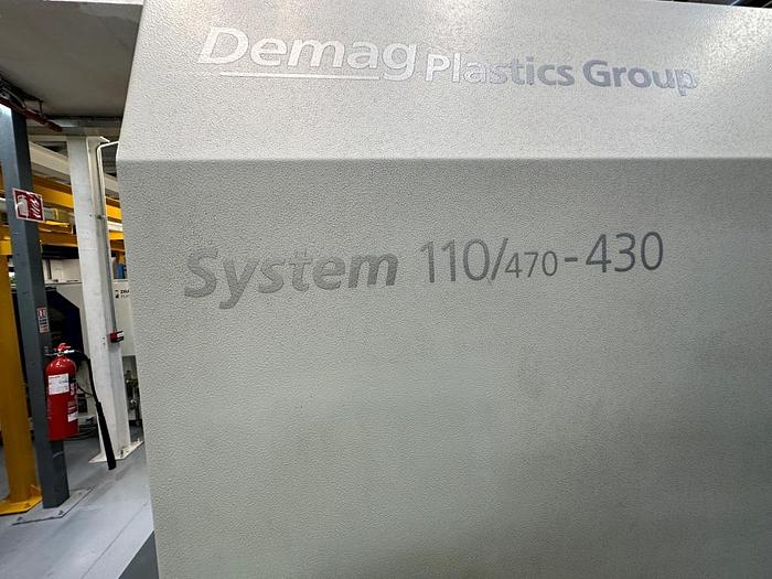 Used 2005 Demag System 110/470-430 Injection Moulding Machine