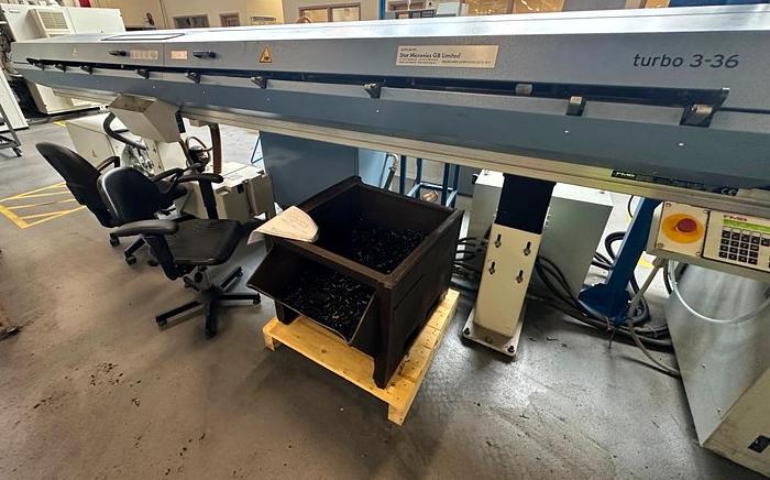 Used 2008 Star SV-32 Sliding Head CNC Lathe