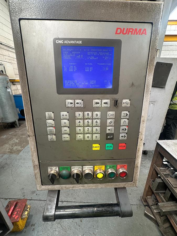 Used 2012 Durma AD-R 37175 CNC Press Brake 175 Ton 3700mm for Sale | Used Machine Tools Ireland