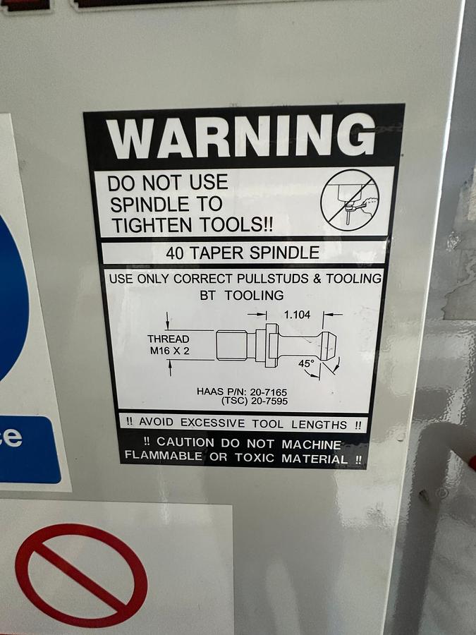 Used 2001 HAAS Mini-Mill