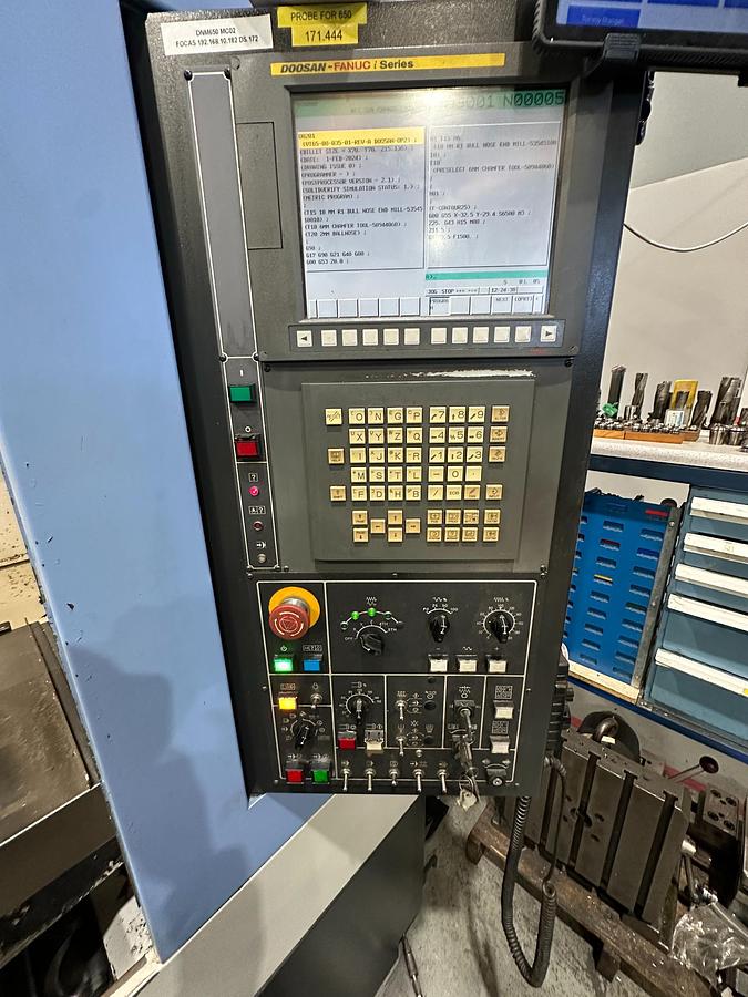 Used 2011 Doosan DNM 650 CNC Machining Centre | Fanuc | 12,000 RPM | 4th Axis Ready