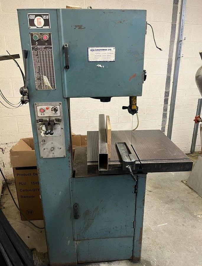 Used Fuho VBS 16 Vertical Bandsaw