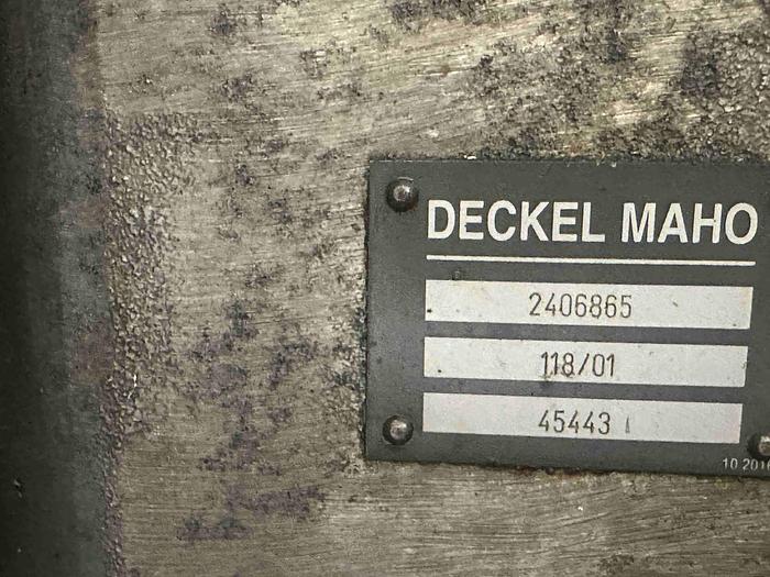 Used 2002 Deckel Maho DMU80T 5 Axis Machining Centre