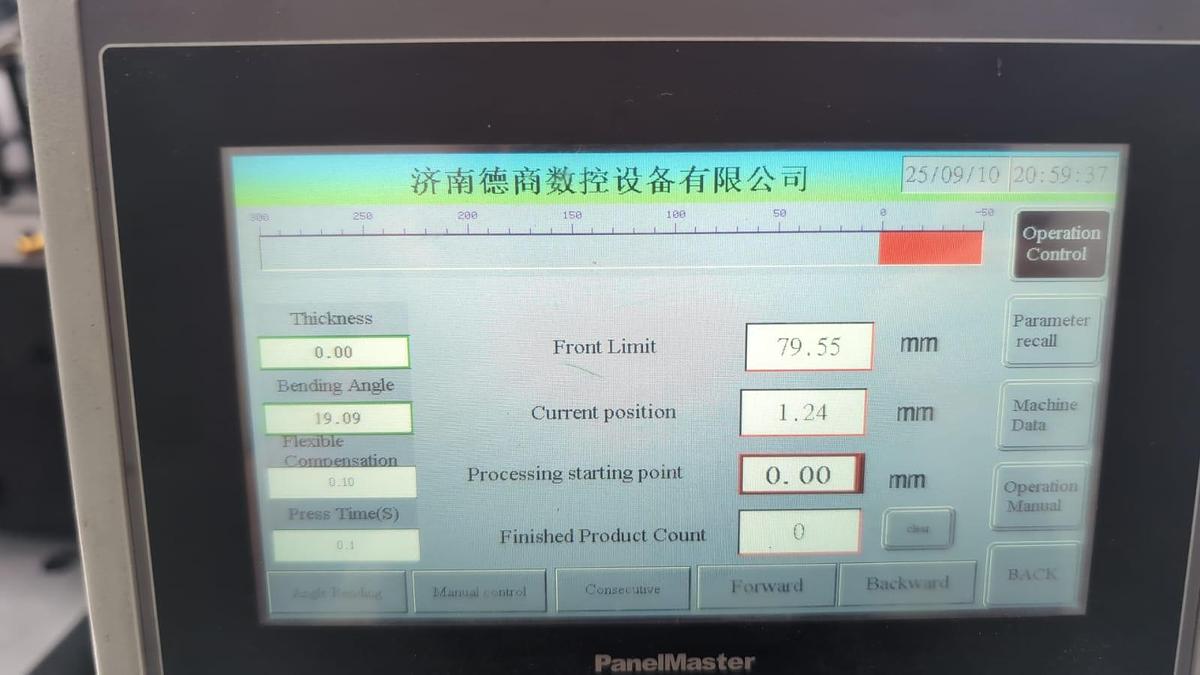 Used 2022 Jinan Deshang DS-303SK-B CNC 3-in-1 Busbar Processing Machine – Excellent Condition