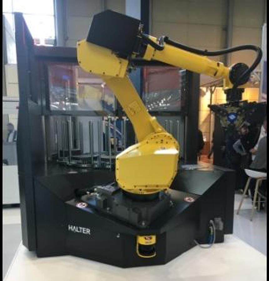 Halter LoadAssistant MillStacker BIG 70 Loading Robot