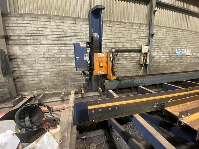 Used 2005 Peddinghaus Avenger MDL1000B CNC Beam Drilling Line