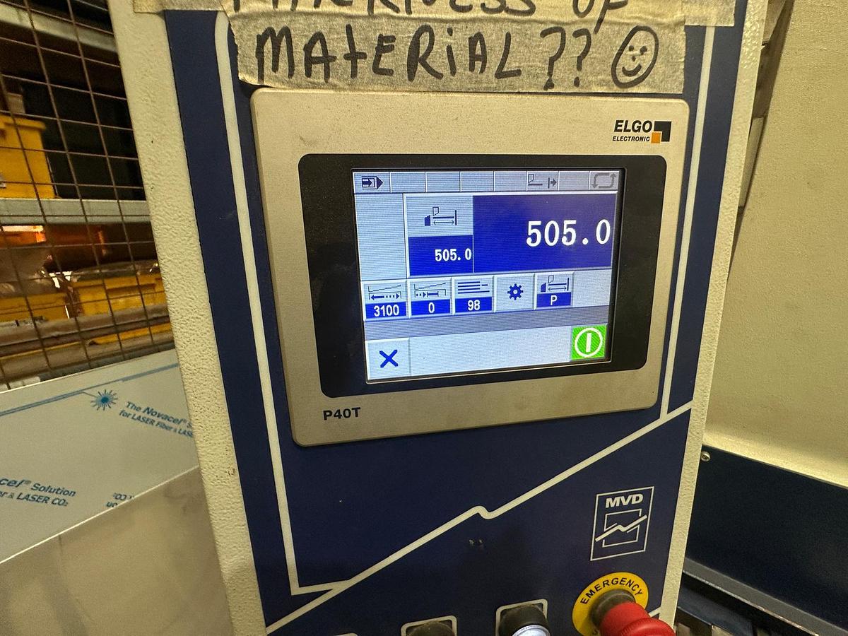 Used 2016 MVD B06-3100 Hydraulic Guillotine for Sale | 3100 x 6mm Sheet Metal Shear