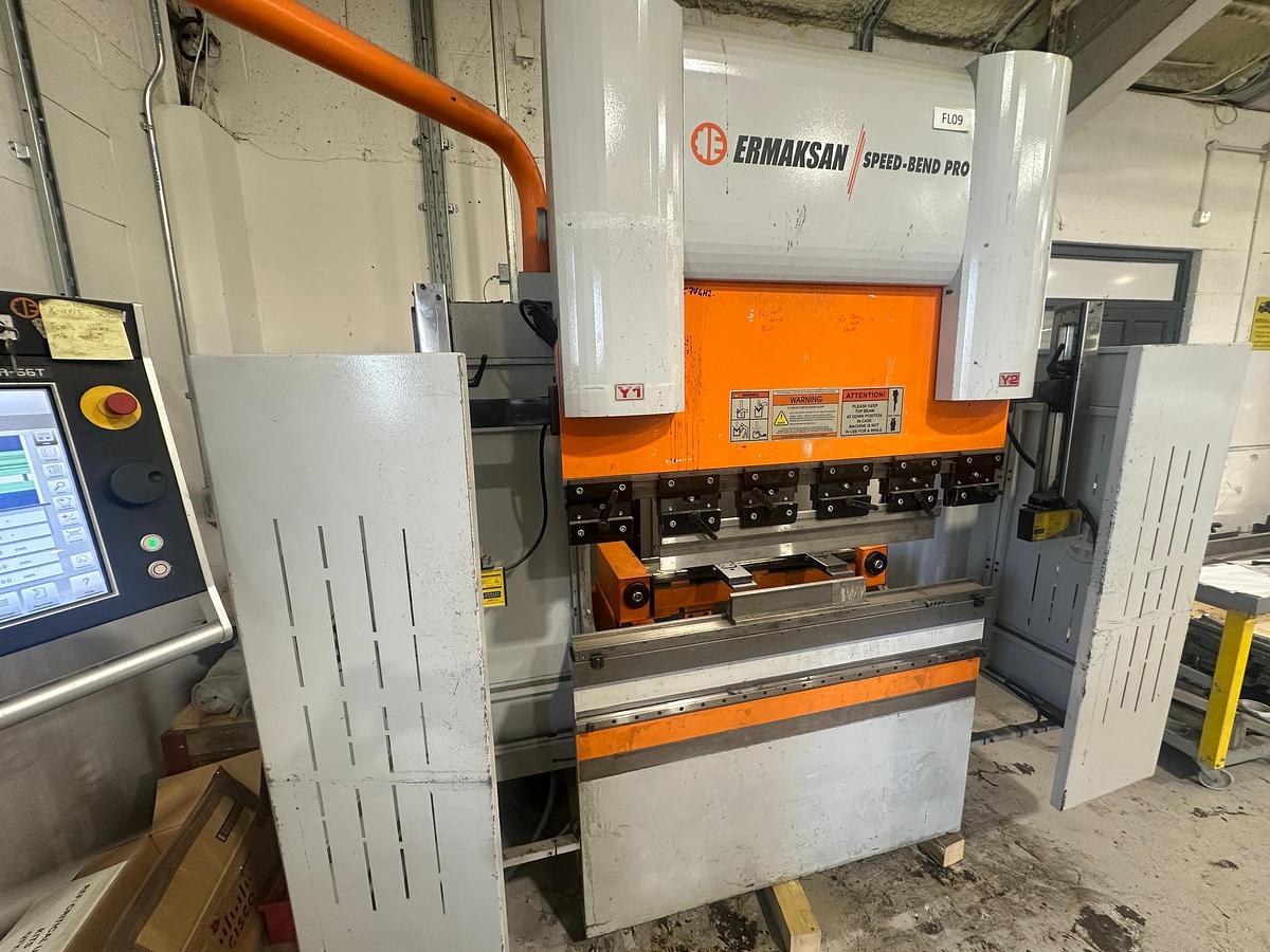 Used Used 2016 Ermaksan Speed-Bend Pro 1270 x 40 CNC Press Brake | 6 Axis Press Brake Ireland