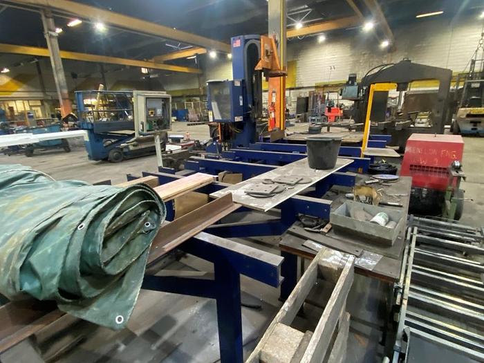 Used 2005 Peddinghaus Avenger MDL1000B CNC Beam Drilling Line