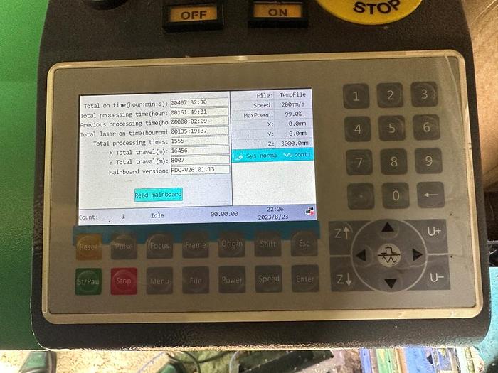 Used 2021 Mantech/Jinan Jindiao Technology  Z1390 Laser Cutter & Engraver