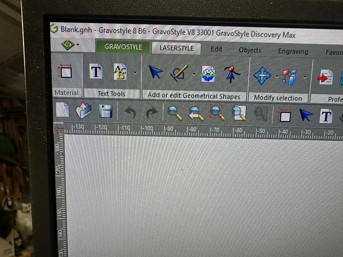 Used Gravograph IS400 Engraving Machine