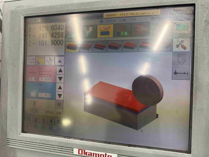 Used 2013 Okamoto Grind-X ACC 42SA1Q CNC Surface Grinder