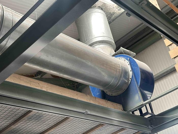 Used AAGAARD FINNROSE Spray Booth Extraction Unit