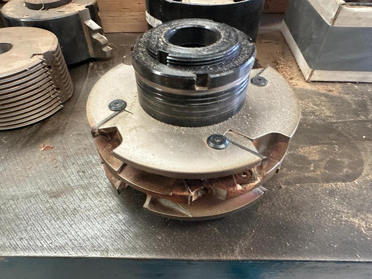 Used 2005 Griggio T220 Spindle Moulder with Comatic AF/34 Feeder