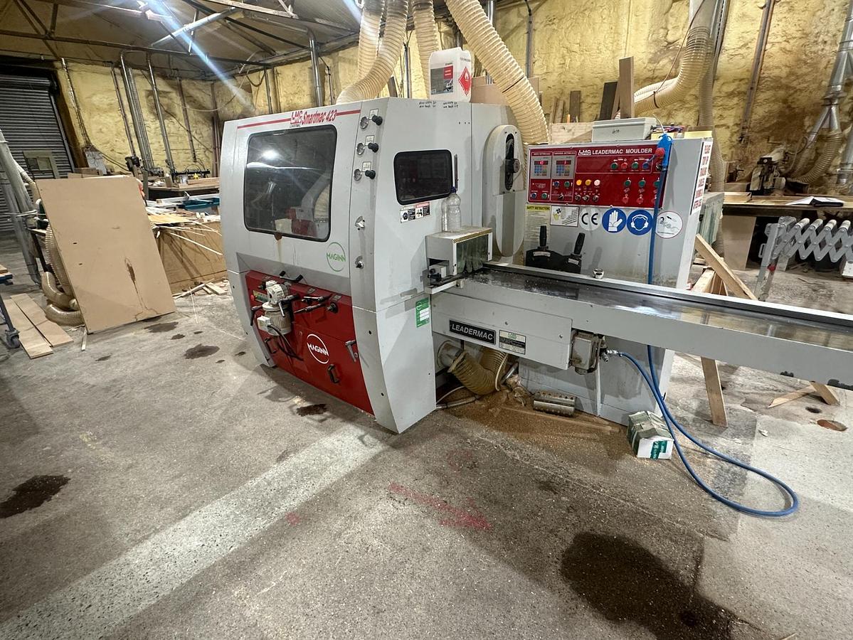 Used 2005 Leadermac LMC 423 Smartmac 4 Side Moulder