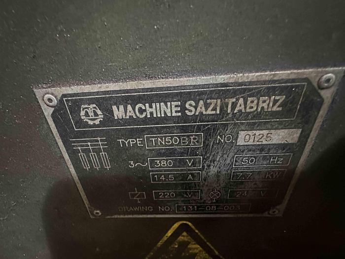 Used MST Tabriz TN 50BR Manual Lathe