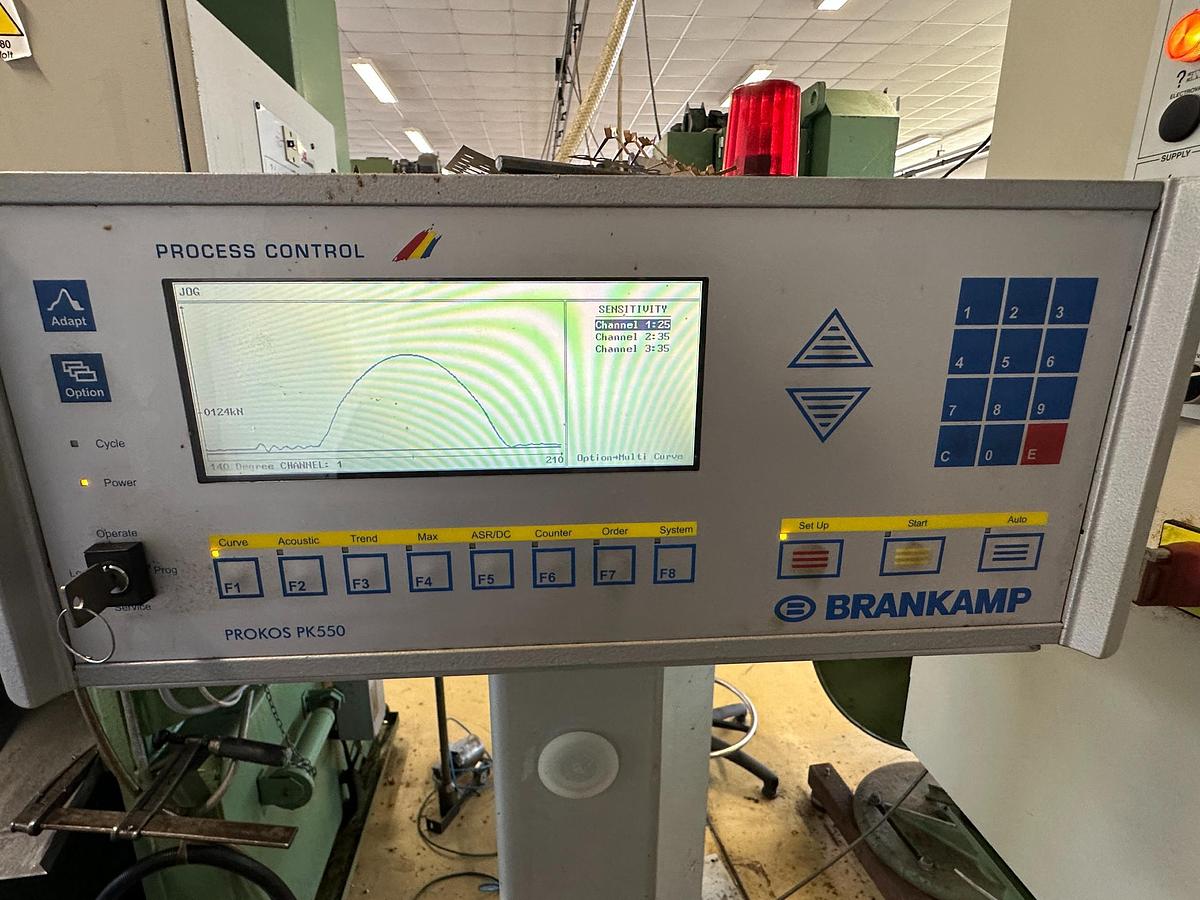 Used 2000 Presse Ross 40V-4 40 Ton Press with OBRU Decoiler