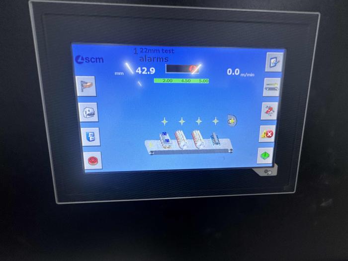 Used 2020 SCM DMC MB90 Automatic Brushing Machine