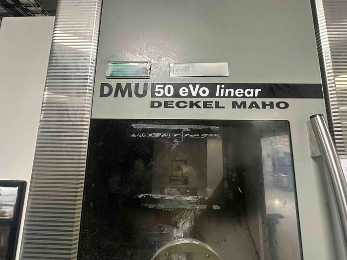 Used Deckel Maho DMU 50 eVo linear 5 Axis Machining Centre