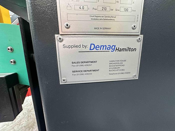 Used 2005 Demag System 60/420-80 Injection Moulding Machine