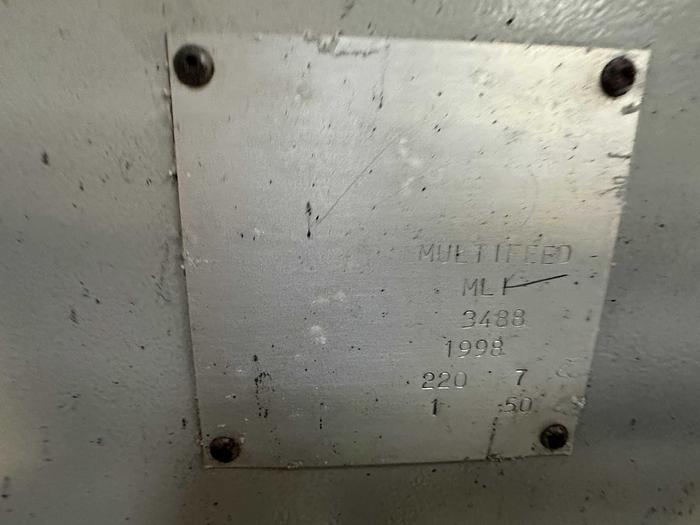 Used 1998 Hydrafeed Multifeed ML 1 Barfeeder