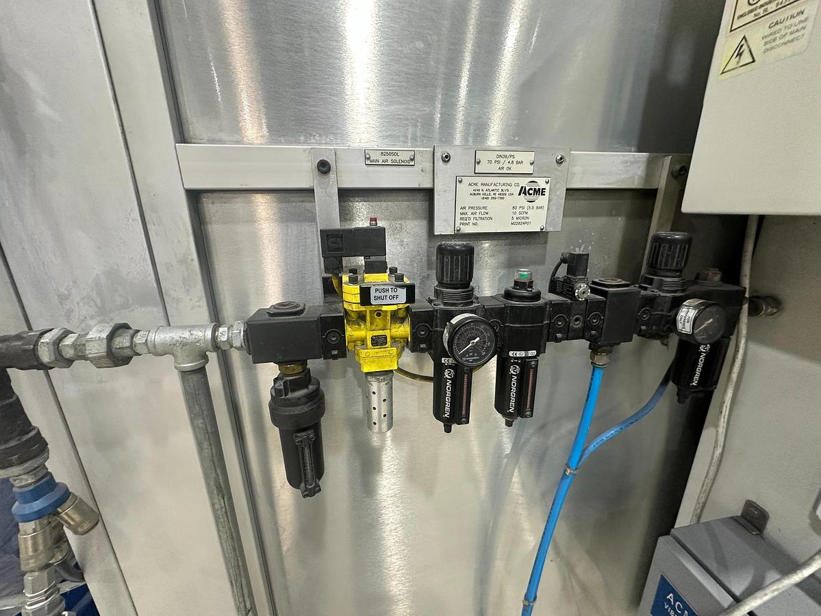 Used 2008 ACME Manufacturing Company. Polishing Cell