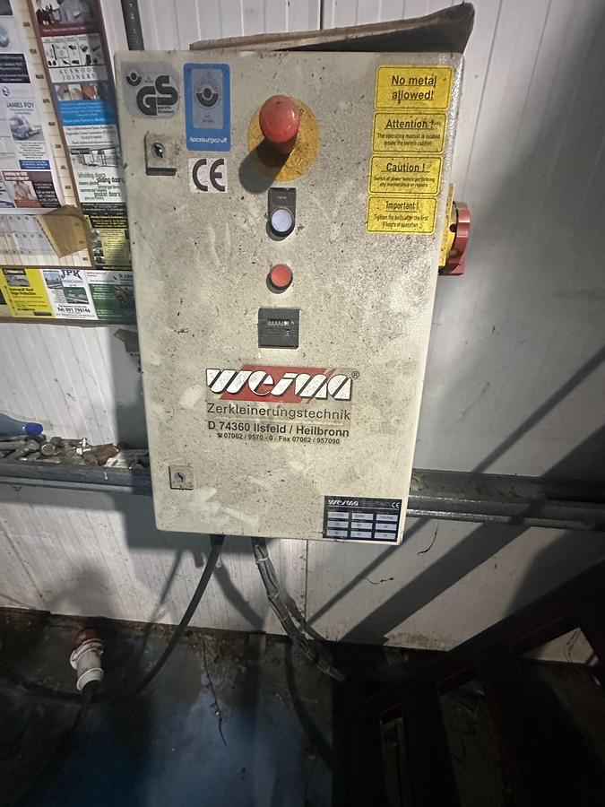 Used Used WEIMA ECO 600 Wood Shredder | Industrial Single Shaft