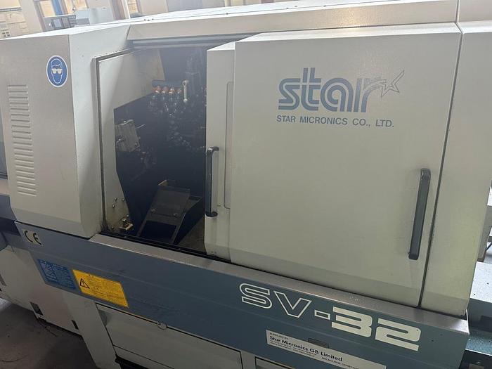 Used 2008 Star SV-32 Sliding Head CNC Lathe