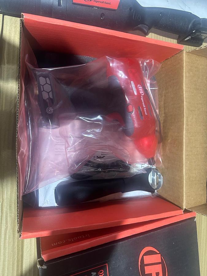 Used Ingersoll Rand QXBN Cordless Precision Screwdrivers – 3 Units + Chargers & 20V Batteries – Excellent Condition