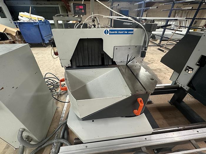 Used 2000 Elumatec DG104 Double Head Saw