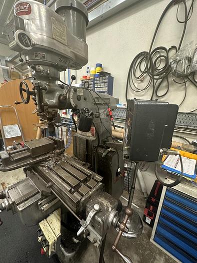 Used Bridgeport Series 1 Manual Turret Milling Machine
