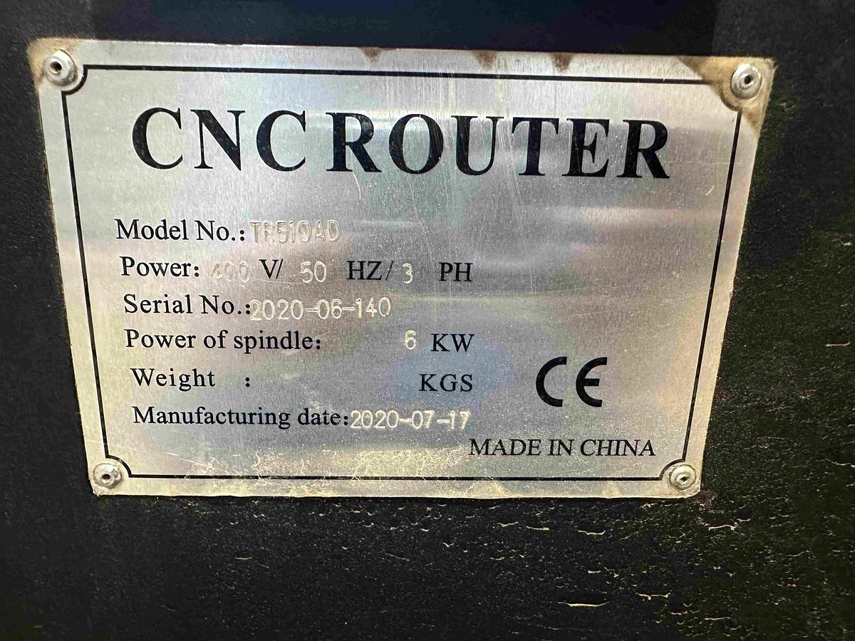 Used 2020 iTech  TigerTec TR510AD Flat Table CNC Router