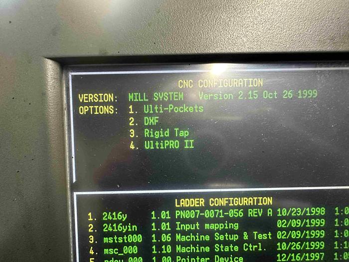 Used 1999 Hurco BMC2416 Machining Centre