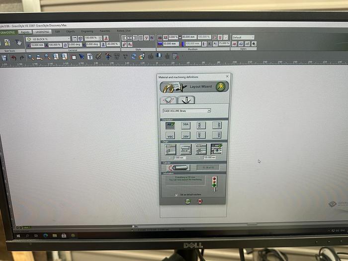 Used Gravograph IS400 Engraving Machine