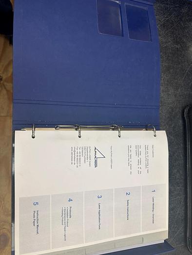 Used 2010 Alpha Laser ALV 150 SM Laser Welder