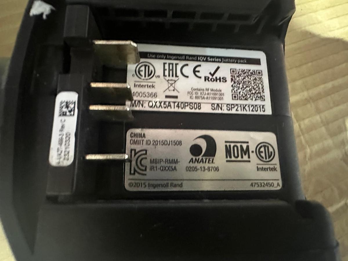 Used Ingersoll Rand QXBN Cordless Precision Screwdrivers – 3 Units + Chargers & 20V Batteries – Excellent Condition